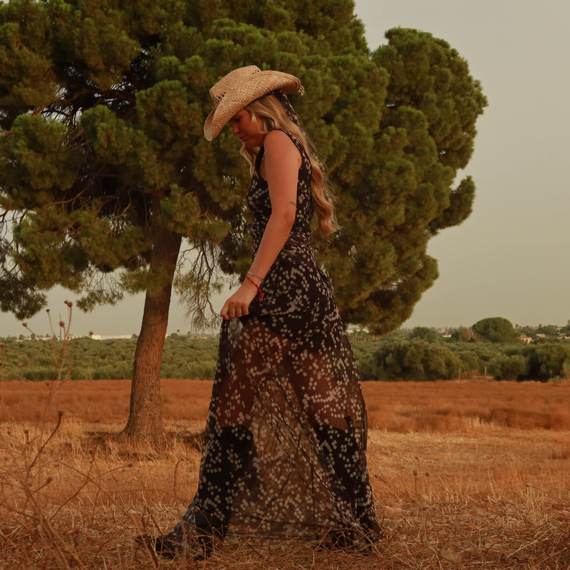Desert dots dress
