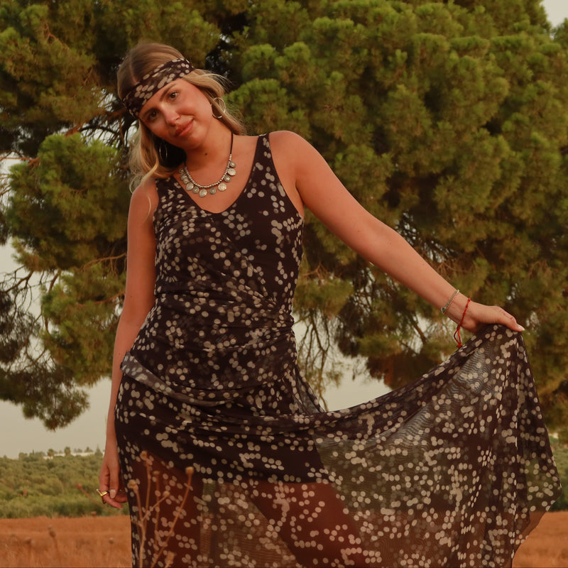 Desert dots dress