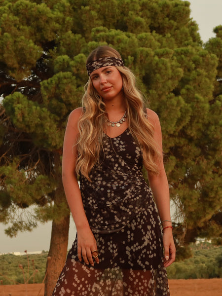Desert dots dress