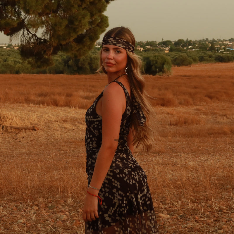 Desert dots dress